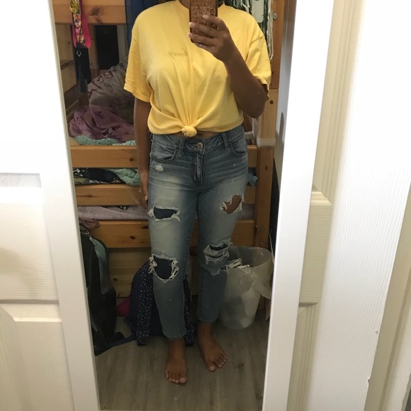 American Eagle Outfitters Denim - SOLD - AE high rise crop jeggings